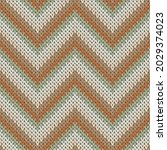 fashionable zigzag chevron... | Shutterstock .eps vector #2029374023