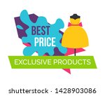 best price for premium products ... | Shutterstock . vector #1428903086