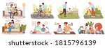 family life style concept... | Shutterstock .eps vector #1815796139