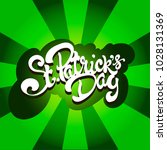 st. patrick's day celebration... | Shutterstock .eps vector #1028131369