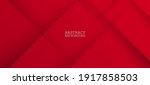 abstract red background. vector ... | Shutterstock .eps vector #1917858503