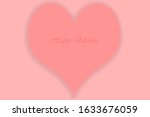 valentine love heart template... | Shutterstock . vector #1633676059