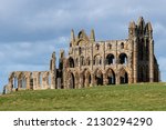 Whitby abbey in north yorkshire
