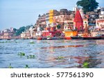View Of Varanasi From Ganges...