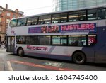Small photo of Theme Bus Movie Hustlers At Manchester England 2019