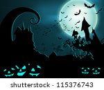 Halloween Night Background. Eps ...