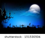 Scary Halloween Moonlight Night ...
