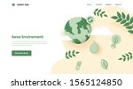 save environment concept based... | Shutterstock .eps vector #1565124850