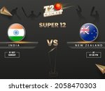 t20 cricket super 12 match... | Shutterstock .eps vector #2058470303