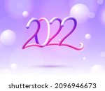 gradient blend 2022 number with ... | Shutterstock .eps vector #2096946673
