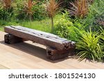 Bench Made From An Old Wooden...