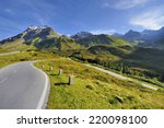 Beauty and Curves of Silvretta Alpine Road, Austria