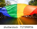 Rainbow flag as a background. LGBT. lgbtq
