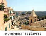 Italy, Sicily: View of Ragusa Ibla.