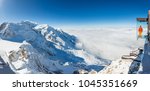 Panorama View Of Mont Blanc. A...