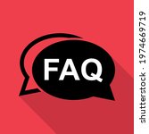faq  frequently asked questions ... | Shutterstock .eps vector #1974669719