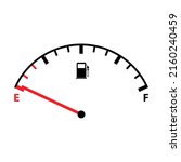 fuel car indicator icon  gauge... | Shutterstock .eps vector #2160240459