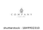 vector logo on which an... | Shutterstock .eps vector #1849902310