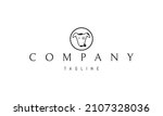 vector logo on which an... | Shutterstock .eps vector #2107328036