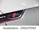 Small photo of Germany, Frankfurt - 10.September 2019: Audi S5 Coupe, TDI Tiptronic - detail view of the car body with S5 logo - IAA Car Show Frankfurt 2019