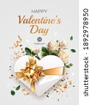 vertical valentine's day... | Shutterstock .eps vector #1892978950