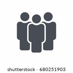 people vector icon | Shutterstock .eps vector #680251903