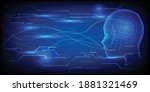 data computing communication... | Shutterstock .eps vector #1881321469
