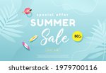 creative summer sale banner in... | Shutterstock .eps vector #1979700116
