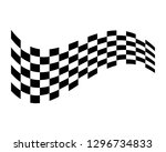 flag race vector icon | Shutterstock .eps vector #1296734833