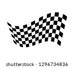 flag race vector icon | Shutterstock .eps vector #1296734836