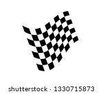 flag race vector icon | Shutterstock .eps vector #1330715873