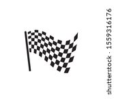 flag race vector icon... | Shutterstock .eps vector #1559316176