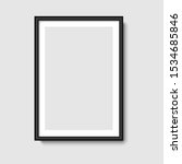 modern wall picture frame.... | Shutterstock .eps vector #1534685846