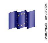 european union flag  vector... | Shutterstock .eps vector #1059199226