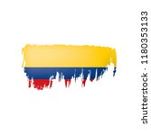 colombia flag  vector... | Shutterstock .eps vector #1180353133