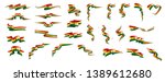 ghana flag  vector illustration ... | Shutterstock .eps vector #1389612680