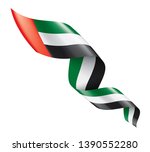 united arab emirates flag ... | Shutterstock .eps vector #1390552280