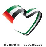 united arab emirates flag ... | Shutterstock .eps vector #1390552283
