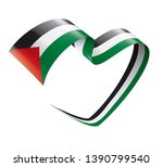 palestine flag  vector... | Shutterstock .eps vector #1390799540