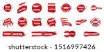 austria flag  vector... | Shutterstock .eps vector #1516997426