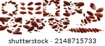 a set of photos. dried dates... | Shutterstock . vector #2148715733