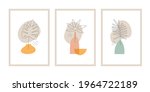 set of minimalistic posters or... | Shutterstock .eps vector #1964722189