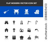 modern  simple vector icon set... | Shutterstock .eps vector #1088805653