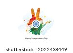 15 august india independence... | Shutterstock .eps vector #2022438449