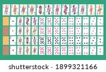 playing cards set of clubs ... | Shutterstock .eps vector #1899321166