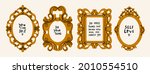decorative frames or borders... | Shutterstock .eps vector #2010554510
