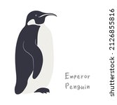Cute Cartoon Emperor Penguin ...