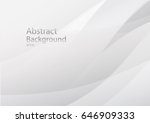 abstract white and grey... | Shutterstock .eps vector #646909333