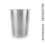 Stainless Steel Cup Isolated On ...