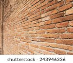 Closeup Brick Wall Texture